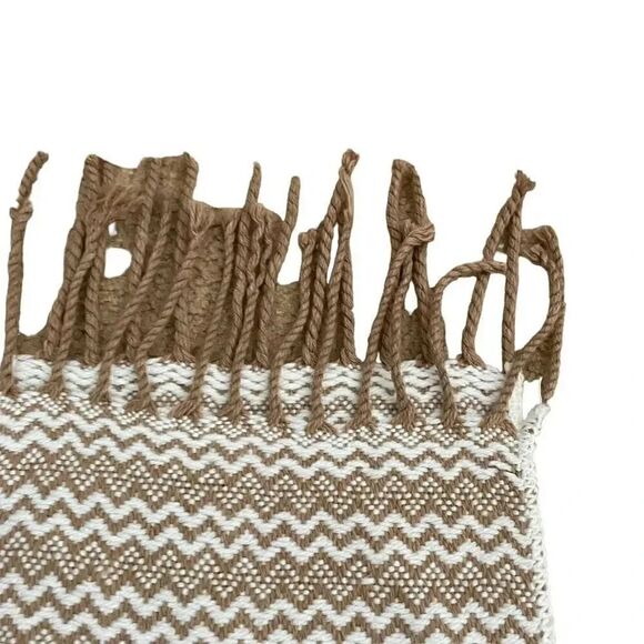 Alpasur White Cream Abstract Tinsel Alpaca Women’s Scarf One Size #1011 - Picture 2 of 11